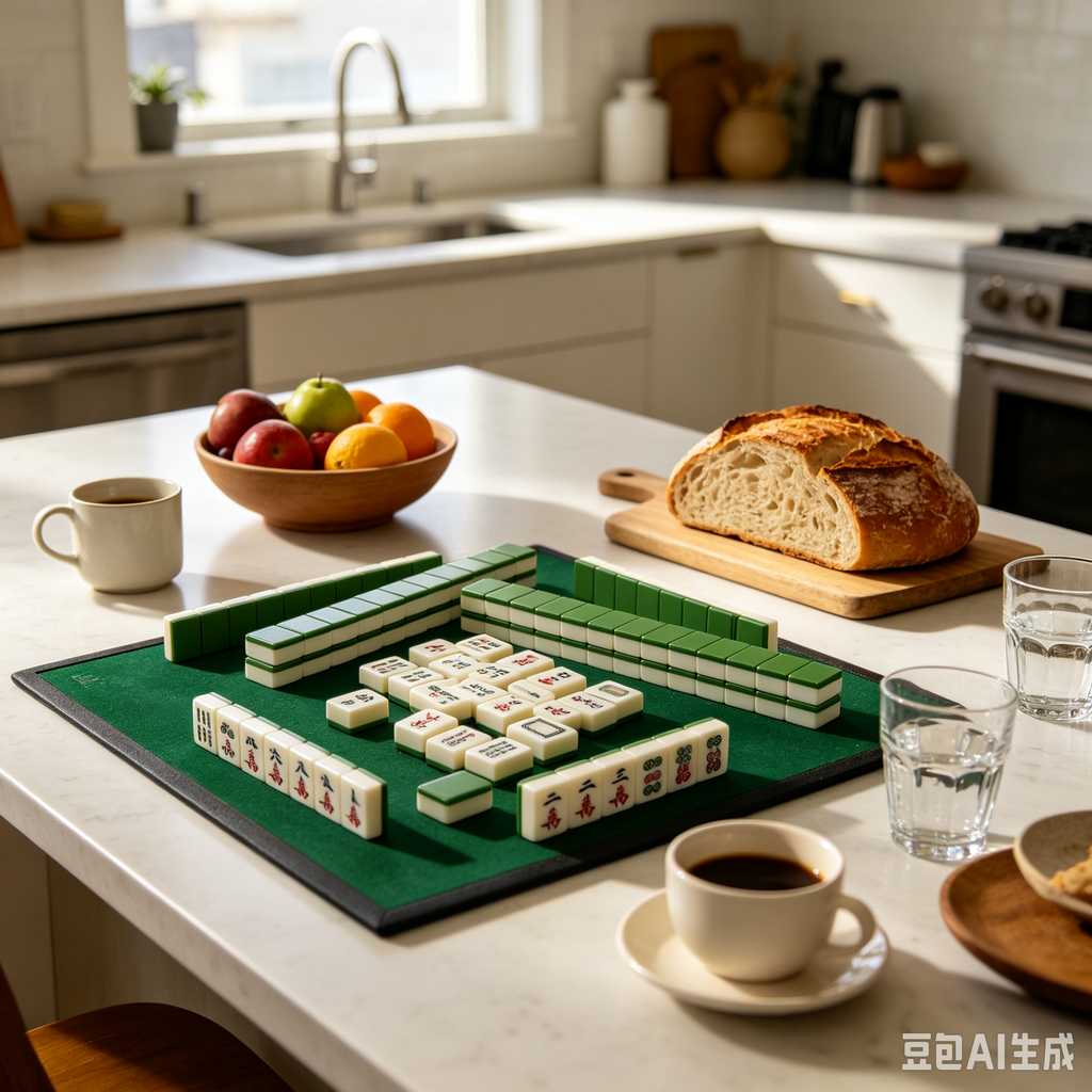 mini mahjong tiles keychain