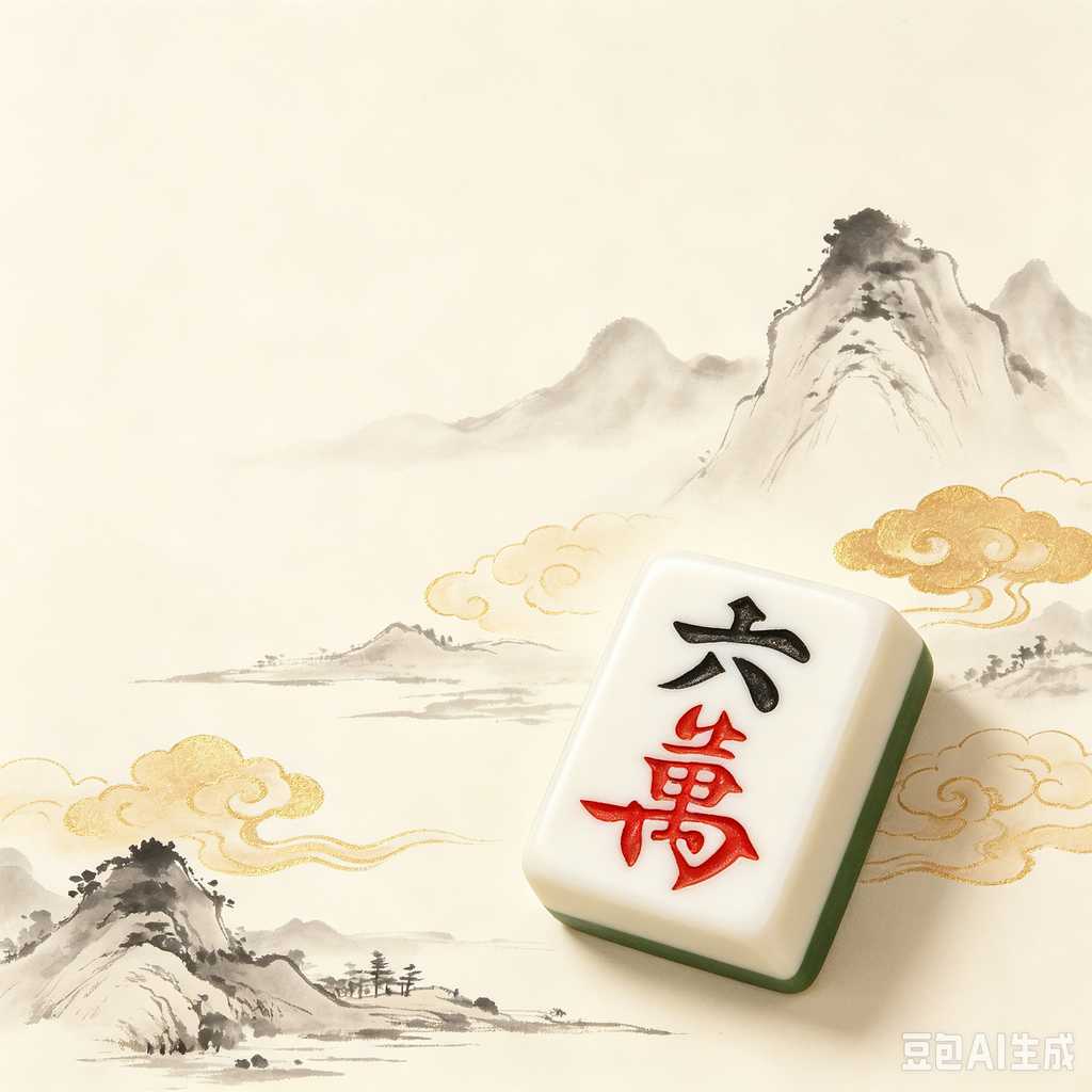 light mahjong set for easy carry